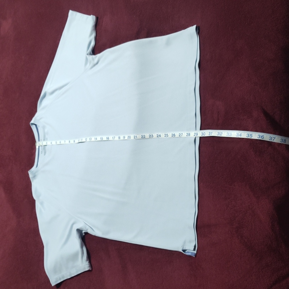 Mens Tommy Bahama lIsland Soft Shirt, Size: L, Light Blue; Good Condition